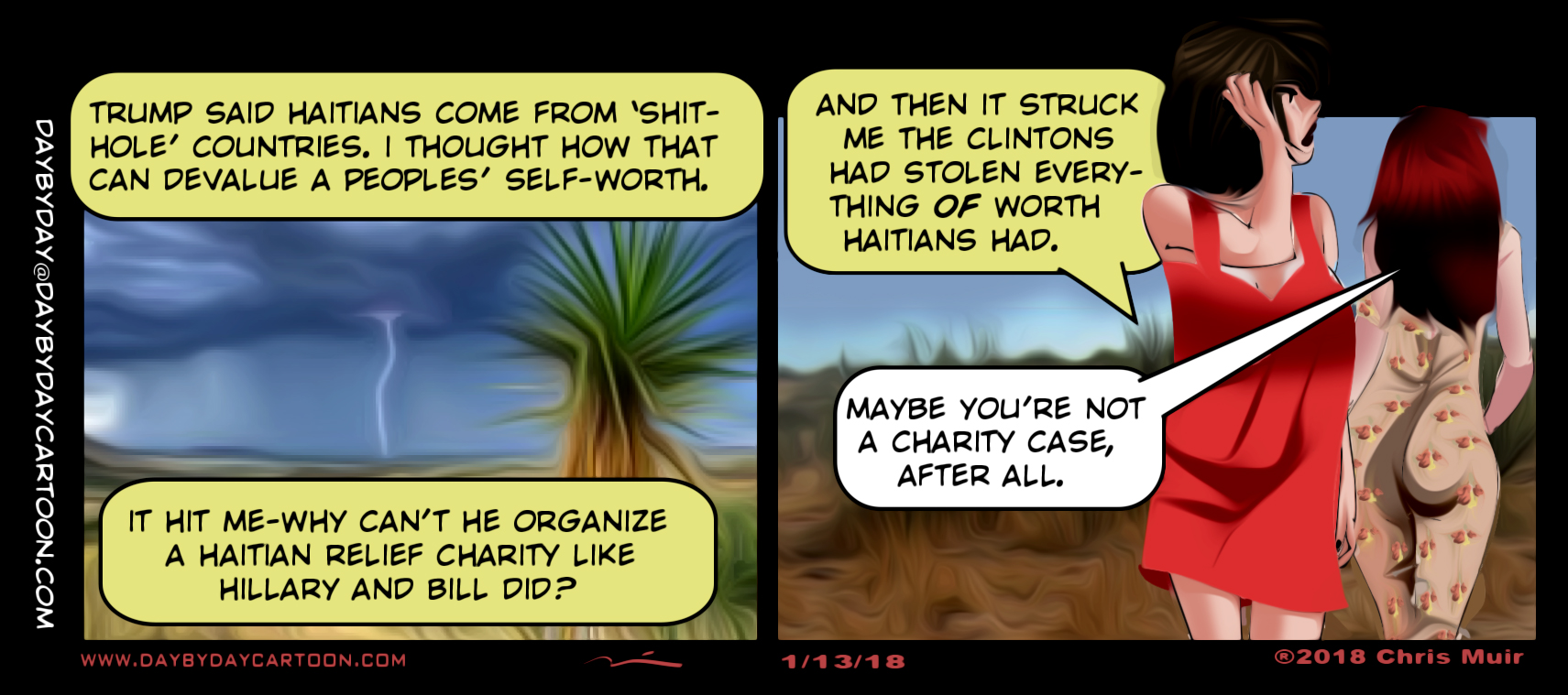 Charity Begins at Home.
www.daybydaycartoon.com Charity Begins at Home.
www.daybydaycartoon.com