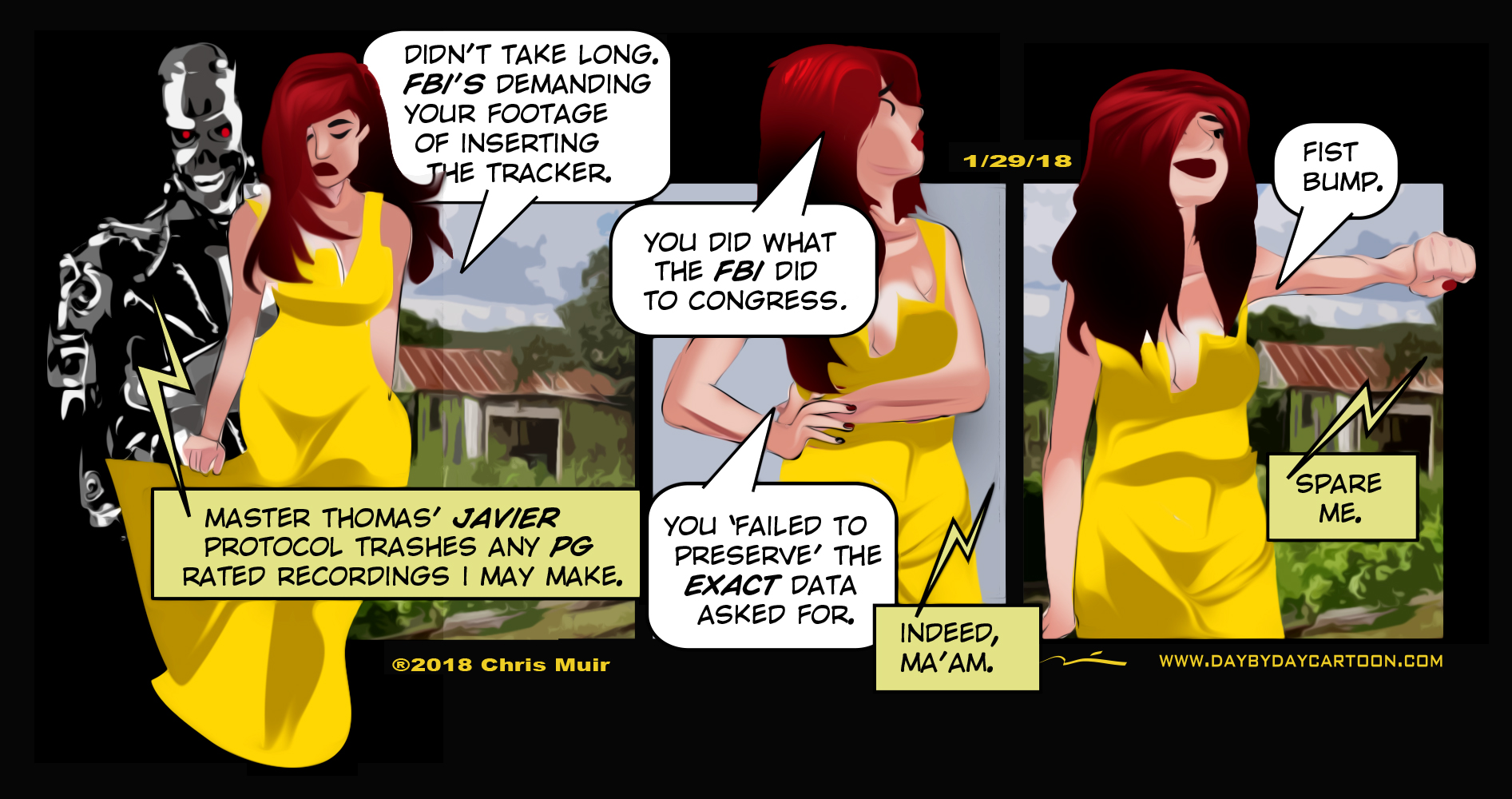 What Comes Around.
www.daybydaycartoon.com What Comes Around.
www.daybydaycartoon.com