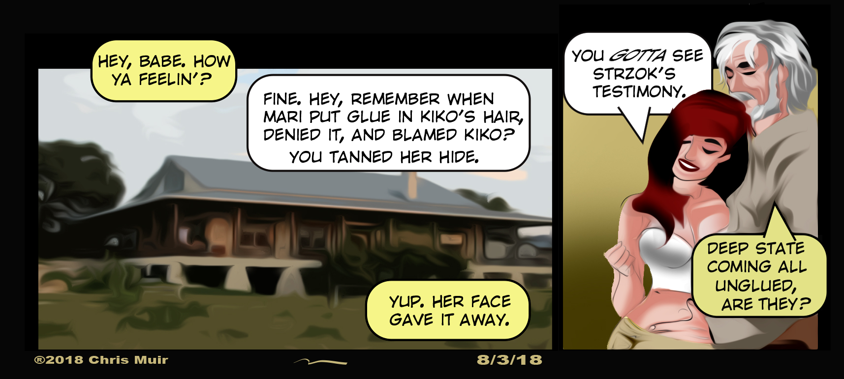 Unglued.
www.daybydaycartoon.com Unglued.
www.daybydaycartoon.com