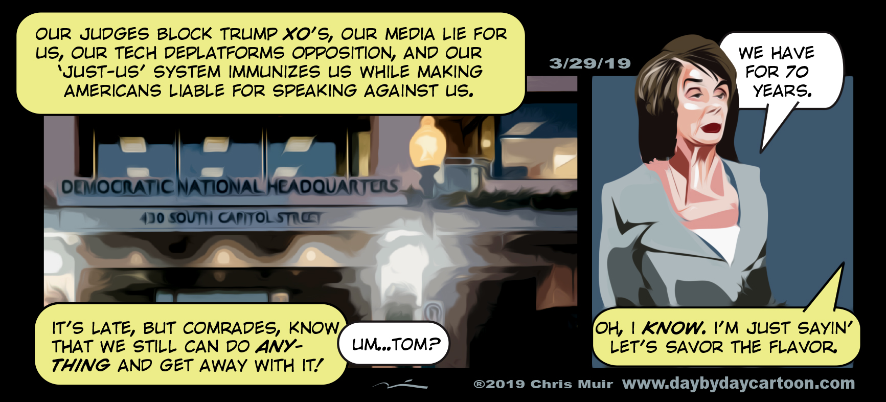 Savor While You Can.
www.daybydaycartoon.com