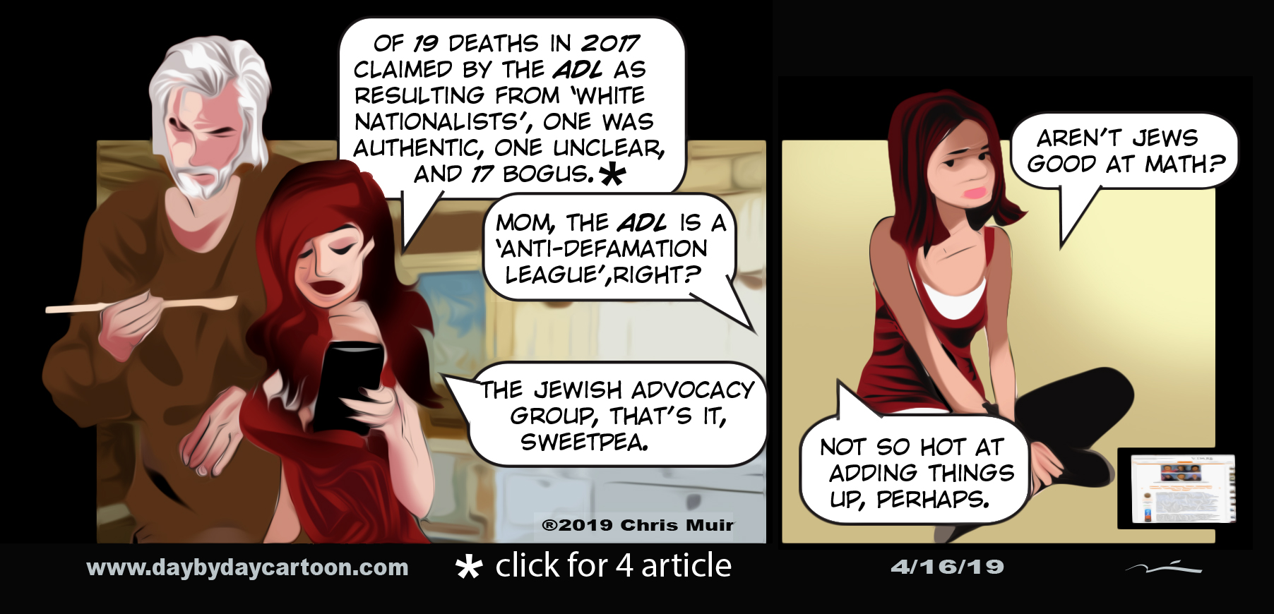 Adds Up.
www.daybydaycartoon.com Adds Up.
www.daybydaycartoon.com