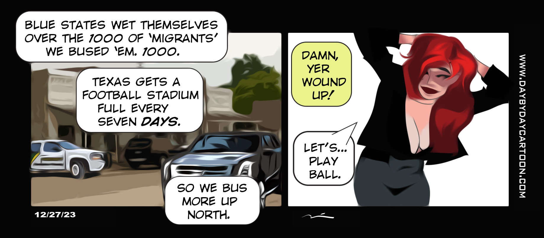 Comics day by day