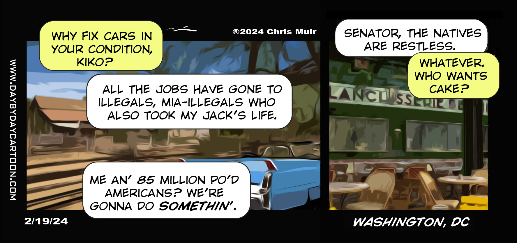 Comics day by day