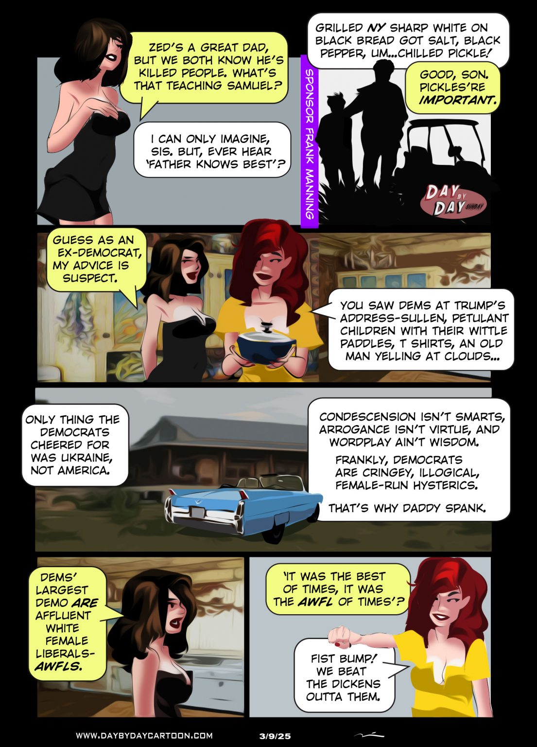 Comics day by day