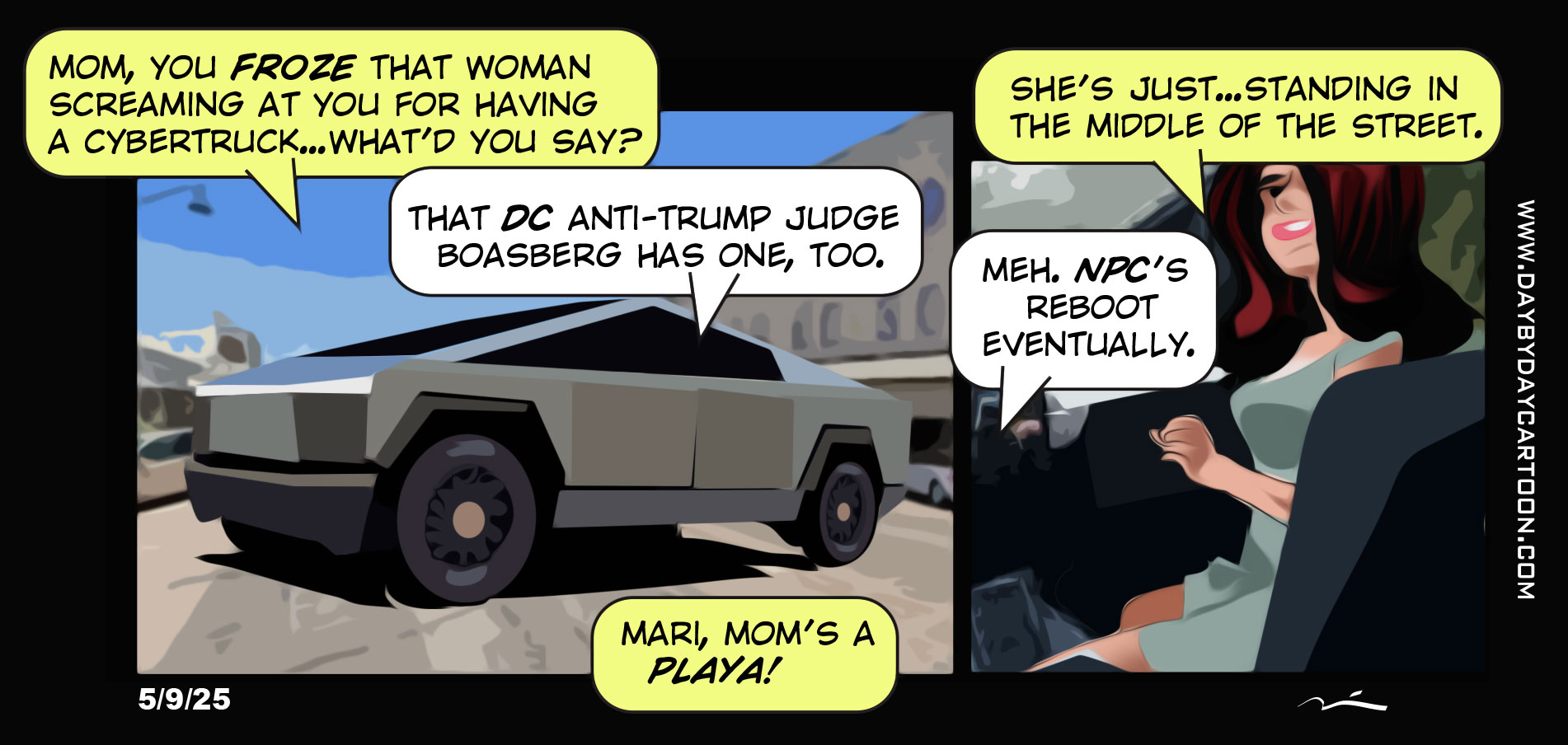 Playa vs Player.
