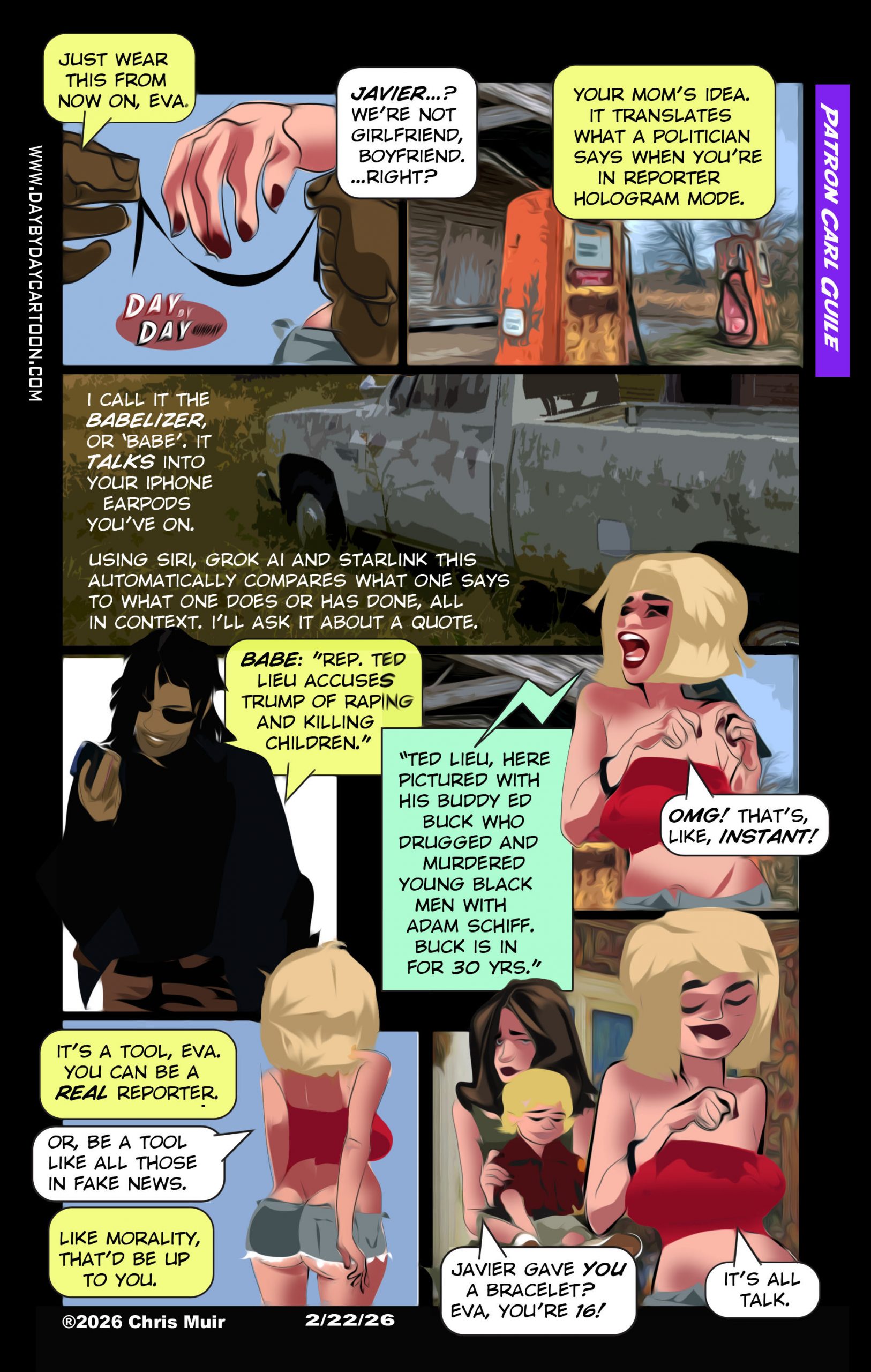 Babe in the Wood Reporter.