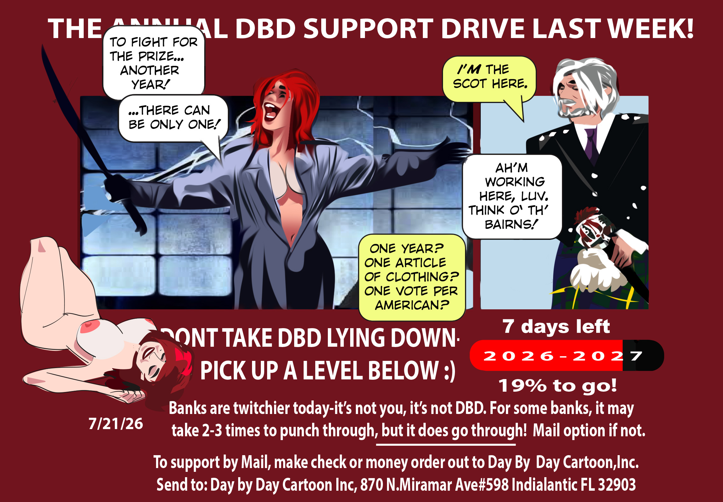 There Can Be Only One…DBD.